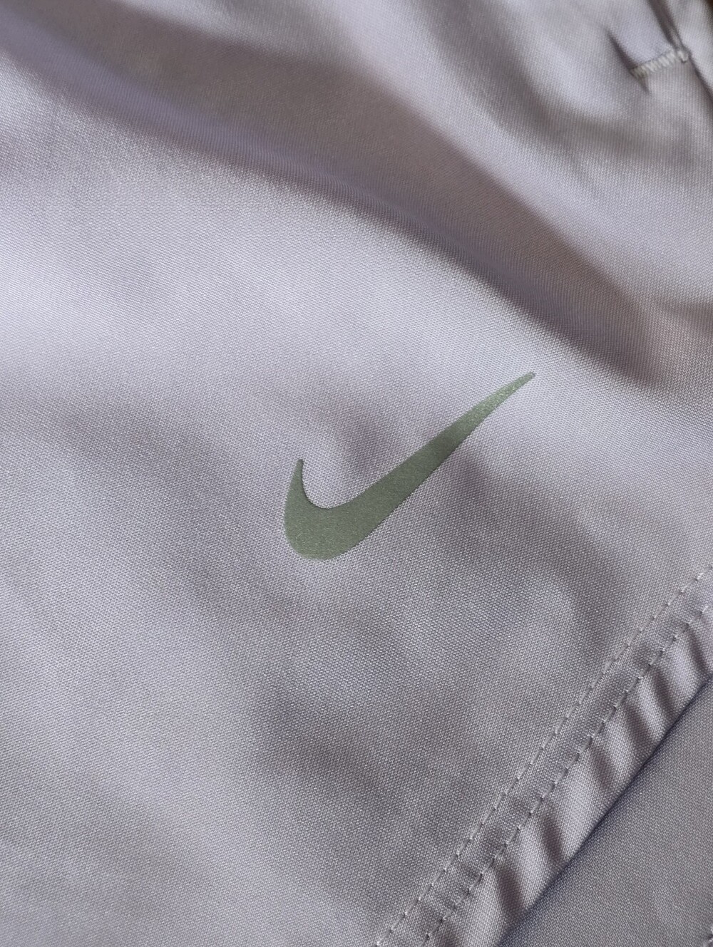 Nike Lavender Smocked-Waist Athletic Shorts - Picture 3 of 5
